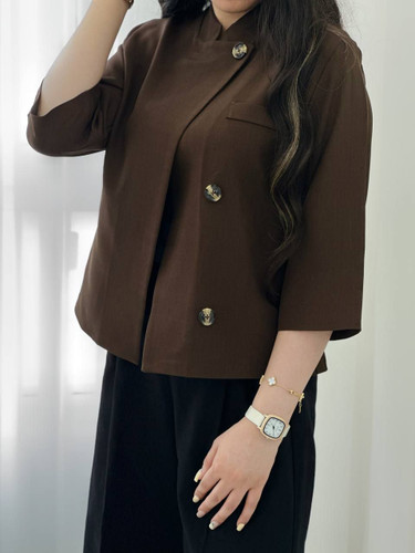 کت زارا زنانه سپید سایز 38 تا 42 کد 478