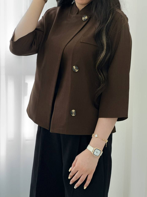 کت زارا زنانه سپید سایز 38 تا 42 کد 478