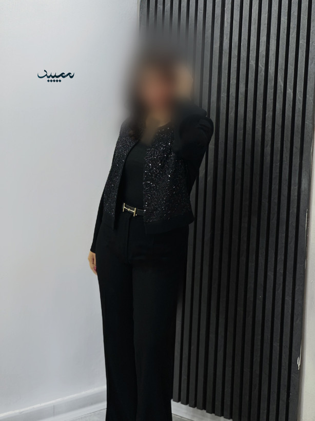 کت کوتاه منجوق کاری